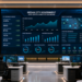 Dashboard monitoring digital yang menampilkan data real-time mengenai Kinerja Organisasi Medan untuk memastikan seluruh target program pembangunan tercapai tepat waktu.