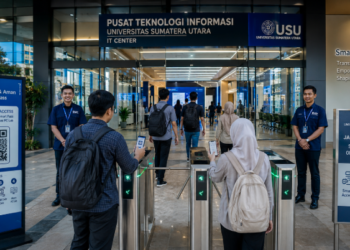 Optimalisasi fungsi Laboratorium Komputer Medan melalui penyediaan sistem pembayaran pendaftaran e-registrasi maba elektronik guna meningkatkan efisiensi tata kelola penyediaan sarana unit layanan komputasi data mahasiswa di kawasan lingkungan perguruan tinggi pimpinan.