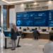 Dashboard interaktif Layanan Investasi Daerah Medan yang menampilkan sistem pemantauan data modal real-time untuk mendukung efisiensi bisnis kota Medan.
