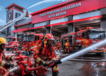 Optimalisasi fungsi Layanan Kebakaran Medan melalui penyediaan sistem respon cepat terpadu guna melindungi warga dan aset di lingkungan pemerintah kota pimpinan.