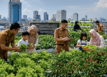 Optimalisasi fungsi Layanan Ketahanan Pangan Medan melalui penyediaan sarana budidaya pertanian perkotaan guna meningkatkan kemandirian gizi di lingkungan pemerintah kota pimpinan.