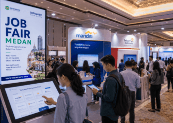 Optimalisasi fungsi Layanan Lowongan Kerja Medan melalui penyediaan platform bursa kerja daring guna mempercepat penyerapan tenaga kerja di lingkungan pemerintah kota pimpinan.