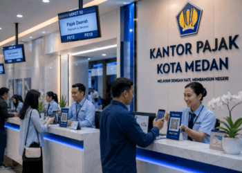 Optimalisasi fungsi Layanan PBB Medan melalui penyediaan sistem pembayaran pajak bumi dan bangunan secara daring guna meningkatkan PAD di lingkungan pemerintah kota pimpinan.