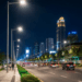 Optimalisasi fungsi Layanan Penerangan Medan melalui penggunaan teknologi LED hemat energi guna meningkatkan keamanan jalan di lingkungan pemerintah kota pimpinan.