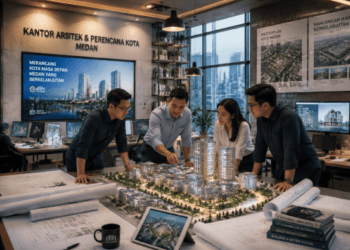 Optimalisasi fungsi Layanan Perizinan Bangunan Medan melalui penyediaan sistem pengurusan dokumen digital guna menjamin legalitas aset di lingkungan pemerintah kota pimpinan.