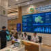 Dashboard interaktif Layanan Perizinan Terpadu Medan yang menampilkan sistem pemantauan data izin real-time untuk mendukung efisiensi usaha kota Medan.