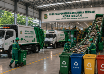 Optimalisasi fungsi Layanan Persampahan Medan melalui penyediaan sistem pengangkutan sampah terpadu guna meningkatkan kualitas lingkungan di lingkungan pemerintah kota pimpinan.