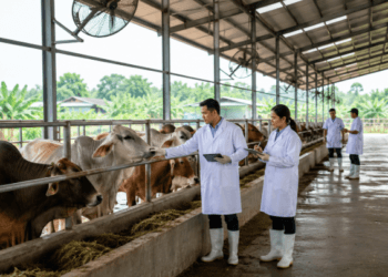 Optimalisasi fungsi Layanan Peternakan Medan melalui pemberian vaksinasi rutin dan bantuan pakan guna meningkatkan populasi ternak di lingkungan pemerintah kota pimpinan.