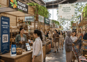Optimalisasi fungsi Layanan UMKM Medan melalui penyediaan program pendampingan bisnis guna meningkatkan kualitas produk lokal di lingkungan pemerintah kota pimpinan.