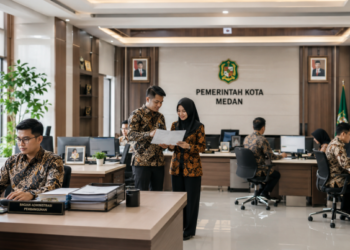 Pembukaan jalur Loker ASN Medan 2026 bagi tenaga honorer dan lulusan baru guna mengisi kebutuhan jabatan fungsional di lingkungan Pemerintah Kota Medan pimpinan.