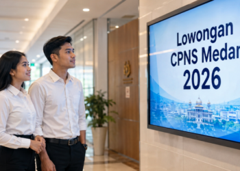 Pengumuman rincian Lowongan CPNS Medan bagi calon pelamar yang ingin mengabdikan diri di berbagai instansi lingkungan Pemerintah Kota Medan pimpinan.