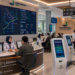 Dashboard interaktif Modernisasi Angkutan Umum Medan yang menampilkan sistem pemantauan data transit real-time untuk mendukung efisiensi transportasi kota Medan.