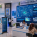 Dashboard interaktif Modernisasi Pemantauan Banjir Medan yang menampilkan sistem pemantauan data debit air real-time untuk mendukung efisiensi mitigasi kota Medan.