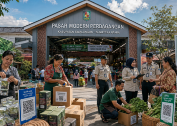 Optimalisasi fungsi Niaga Baru Simalungun melalui penyediaan sistem pembayaran retribusi kios elektronik guna meningkatkan efisiensi tata kelola transaksi komoditas lokal di lingkungan pemerintah wilayah pimpinan.