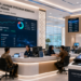 Dashboard interaktif Optimalisasi Izin Usaha Mikro Medan yang menampilkan sistem pemantauan data bisnis real-time untuk mendukung efisiensi ekonomi kota Medan.