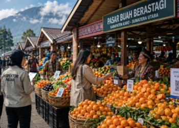 Optimalisasi fungsi Pasar Karo melalui penyediaan sistem pembayaran retribusi elektronik guna meningkatkan efisiensi pendapatan daerah di lingkungan pemerintah wilayah pimpinan.