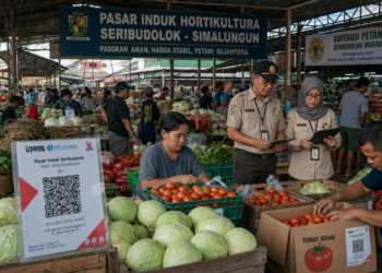 Optimalisasi fungsi Pasar Sayur Simalungun melalui penyediaan sistem pembayaran retribusi kios elektronik guna meningkatkan efisiensi tata kelola transaksi komoditas hasil pertanian lokal di lingkungan pemerintah wilayah pimpinan.