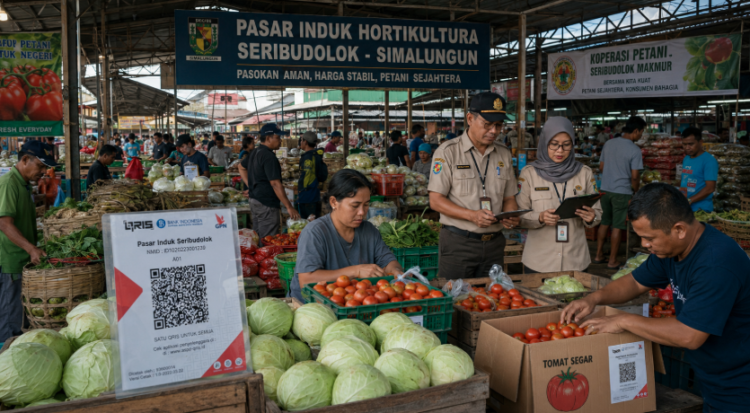 Optimalisasi fungsi Pasar Sayur Simalungun melalui penyediaan sistem pembayaran retribusi kios elektronik guna meningkatkan efisiensi tata kelola transaksi komoditas hasil pertanian lokal di lingkungan pemerintah wilayah pimpinan.