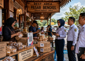 Optimalisasi fungsi Pasar Sergai melalui penyediaan sistem pembayaran retribusi kios elektronik guna meningkatkan efisiensi tata kelola transaksi komoditas kuliner lokal di lingkungan pemerintah wilayah pimpinan.