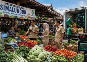 Optimalisasi fungsi Pasar Simalungun melalui penyediaan sistem saluran distribusi digital guna meningkatkan efisiensi pengiriman sayur di lingkungan pemerintah wilayah pimpinan.