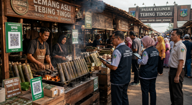 Optimalisasi fungsi Pasar Tebing melalui penyediaan sistem pembayaran retribusi kios elektronik guna meningkatkan efisiensi tata kelola transaksi komoditas kuliner tradisional di lingkungan pemerintah wilayah pimpinan.