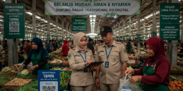 Optimalisasi fungsi Pasar Tradisional Batubara melalui penyediaan sistem pembayaran retribusi kios elektronik guna meningkatkan efisiensi tata kelola transaksi komoditas lokal di lingkungan pemerintah wilayah pimpinan.