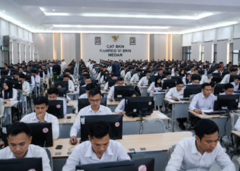 Prosesi Pelantikan ASN Medan yang khidmat sebagai simbol dimulainya masa pengabdian secara resmi bagi para aparatur sipil negara di lingkungan pemerintah kota pimpinan.