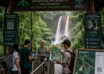Optimalisasi fungsi Pelesir Alam Deliserdang melalui penyediaan sistem pembayaran retribusi masuk elektronik guna meningkatkan efisiensi tata kelola kunjungan wisatawan alam di kawasan hutan lindung Sibolangit pimpinan.