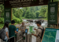 Optimalisasi fungsi Pelesir Alam Langkat melalui penyediaan sistem pembayaran retribusi masuk elektronik guna meningkatkan efisiensi tata kelola kunjungan wisatawan alam di kawasan konservasi hutan pimpinan.