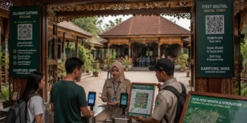 Optimalisasi fungsi Pelesir Budaya Sergai melalui penyediaan sistem pembayaran retribusi masuk elektronik guna meningkatkan efisiensi tata kelola kunjungan wisatawan di kawasan desa adat pimpinan.