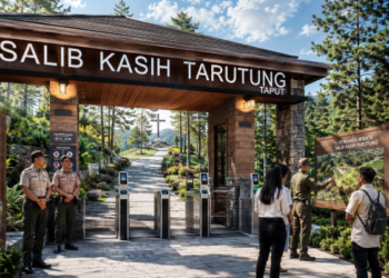 Optimalisasi fungsi Pelesir Hijau Taput melalui penyediaan sistem pembayaran retribusi masuk elektronik guna meningkatkan efisiensi tata kelola kunjungan wisatawan alam di kawasan ruang terbuka hijau perkotaan pimpinan.