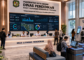 Dashboard interaktif Pendidikan Kota Medan yang menampilkan sistem pendaftaran real-time untuk mendukung percepatan akses belajar warga kota Medan.