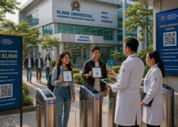 Optimalisasi fungsi Poliklinik Kampus Medan melalui penyediaan sistem pembayaran pendaftaran e-registrasi maba elektronik guna meningkatkan efisiensi tata kelola penyediaan fasilitas medis higienis di kawasan lingkungan perguruan tinggi pimpinan.