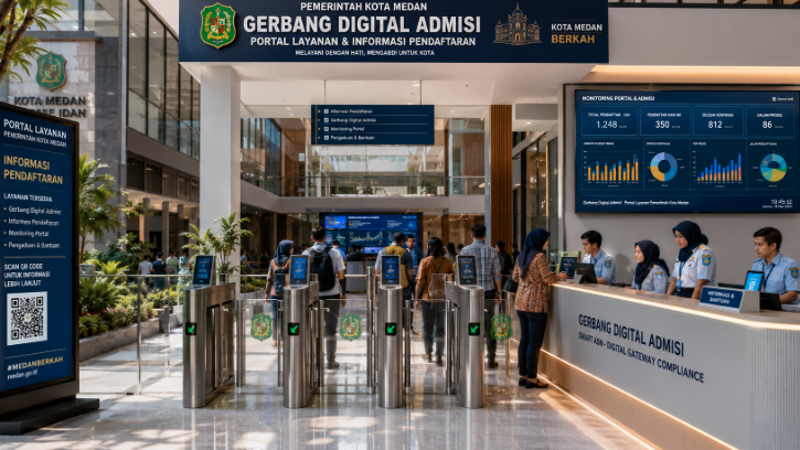 Optimalisasi fungsi Portal CPNS Pemko Medan melalui penyediaan sistem pembayaran pendaftaran e-registrasi maba elektronik guna meningkatkan efisiensi tata kelola penyediaan sarana unit layanan distribusi kartu akses seleksi aparatur dan akuntabilitas skema portal pendaftaran berbasis sistem digital terpadu kampus mahasiswa di kawasan lingkungan instansi daerah pimpinan.