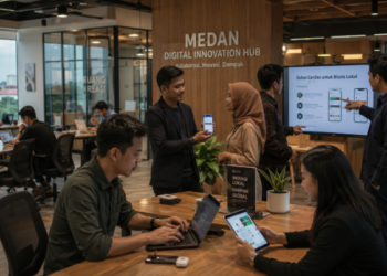 Peningkatan sektor Potensi Bisnis Medan melalui program pameran produk unggulan lokal guna memperluas akses pasar hingga ke tingkat internasional pimpinan.