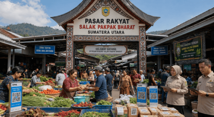 Optimalisasi fungsi Pusat Dagang Pakpak melalui penyediaan sistem pembayaran retribusi kios elektronik guna meningkatkan efisiensi tata kelola transaksi komoditas lokal di lingkungan pemerintah wilayah pimpinan.
