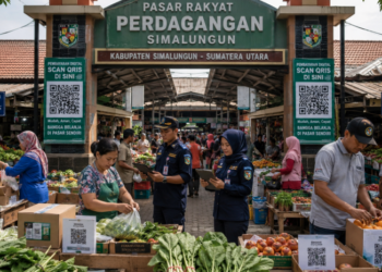 Optimalisasi fungsi Pusat Dagang Simalungun melalui penyediaan sistem pembayaran retribusi kios elektronik guna meningkatkan efisiensi tata kelola transaksi komoditas lokal di lingkungan pemerintah wilayah pimpinan.