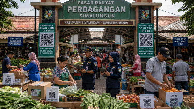 Optimalisasi fungsi Pusat Dagang Simalungun melalui penyediaan sistem pembayaran retribusi kios elektronik guna meningkatkan efisiensi tata kelola transaksi komoditas lokal di lingkungan pemerintah wilayah pimpinan.