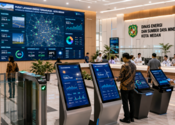 Optimalisasi fungsi Pusat Energi Terbarukan melalui penyediaan sistem monitoring energi elektronik guna meningkatkan efisiensi pemanfaatan sarana pusat sumber daya and akuntabilitas sistem pemeliharaan berbasis digital terpadu di lingkungan instansi daerah pimpinan.