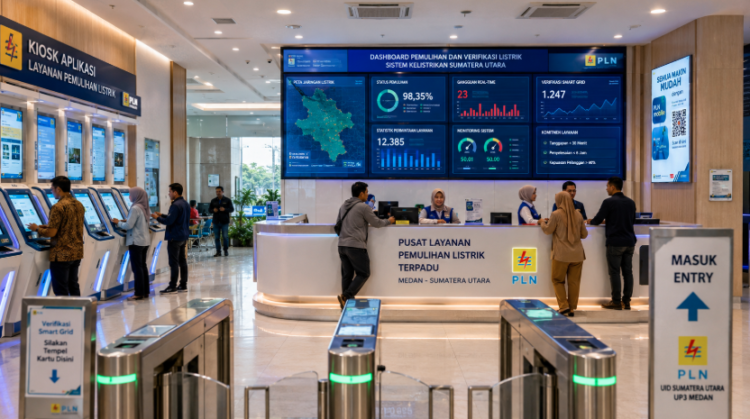 Optimalisasi fungsi Pusat Pemulihan Listrik melalui penyediaan sistem monitoring layanan elektronik guna meningkatkan efisiensi pemanfaatan sarana pusat transit energi and akuntabilitas sistem pemeliharaan berbasis digital terpadu di lingkungan instansi daerah pimpinan.