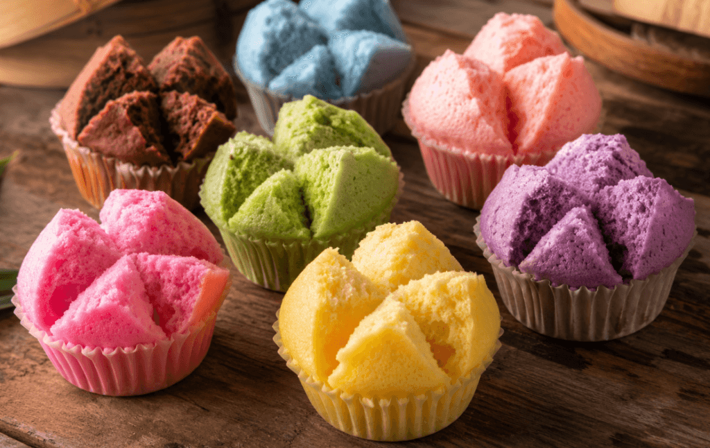 Bolu Kukus Mekar, Resep Kue, Jajanan Pasar, Anti Gagal, Kue Tradisional, Camilan Anak, Baking Rumahan, Resep Bunda