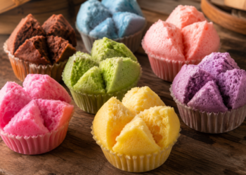 Bolu Kukus Mekar, Resep Kue, Jajanan Pasar, Anti Gagal, Kue Tradisional, Camilan Anak, Baking Rumahan, Resep Bunda
