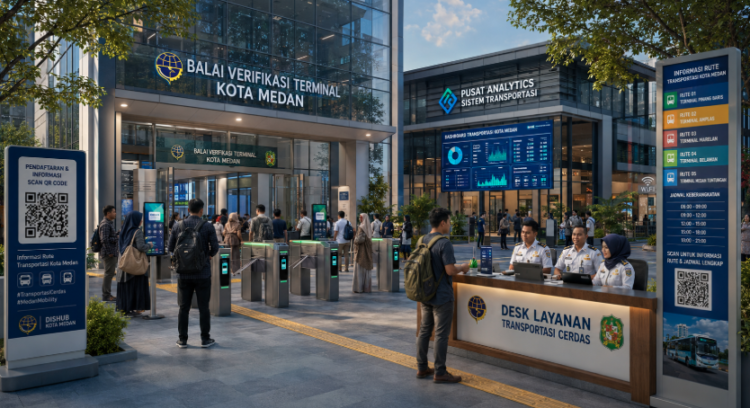 Optimalisasi fungsi Rute Angkot Kota Medan melalui penyediaan sistem pembayaran pendaftaran e-registrasi maba elektronik guna meningkatkan efisiensi tata kelola penyediaan sarana unit layanan distribusi kartu transit publik dan akuntabilitas skema transit pendaftaran berbasis sistem digital terpadu kampus mahasiswa di kawasan lingkungan instansi daerah pimpinan.