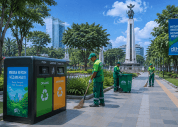 Optimalisasi fungsi Sanitasi Kota Medan melalui penyediaan armada pengangkut sampah ramah lingkungan guna menjaga kesehatan warga di lingkungan pemerintah kota pimpinan.