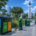 Optimalisasi fungsi Sanitasi Kota Medan melalui penyediaan armada pengangkut sampah ramah lingkungan guna menjaga kesehatan warga di lingkungan pemerintah kota pimpinan.