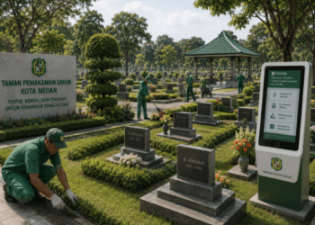 Optimalisasi fungsi Sarana Pemakaman Medan melalui penyediaan sistem administrasi pemakaman terpadu guna meningkatkan kemudahan warga di lingkungan pemerintah kota pimpinan.