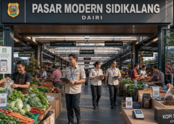 Optimalisasi fungsi Sentra Dagang Dairi melalui penyediaan sistem pembayaran retribusi kios elektronik guna meningkatkan efisiensi tata kelola transaksi komoditas lokal di lingkungan pemerintah wilayah pimpinan.