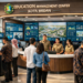 Dashboard interaktif Sistem Layanan Pendidikan Medan yang menampilkan sistem pemantauan data didik real-time untuk mendukung efisiensi pendidikan kota Medan.