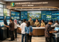Dashboard interaktif Sistem Layanan Kesehatan Medan yang menampilkan sistem pemantauan data sehat real-time untuk mendukung efisiensi kesehatan kota Medan.