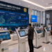 Dashboard interaktif Sistem Perizinan Energi Medan yang menampilkan sistem pemantauan data daya real-time untuk mendukung efisiensi kelistrikan kota Medan.